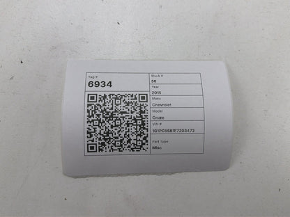 2011-2016 Chevrolet Cruze Vehicle Yaw Rate Sensor Module OEM