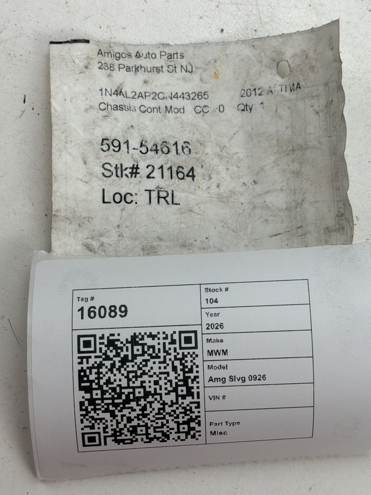 2010-2012 Nissan Altima 2.5L Automatic Transmission Control Module TCU TCM OEM