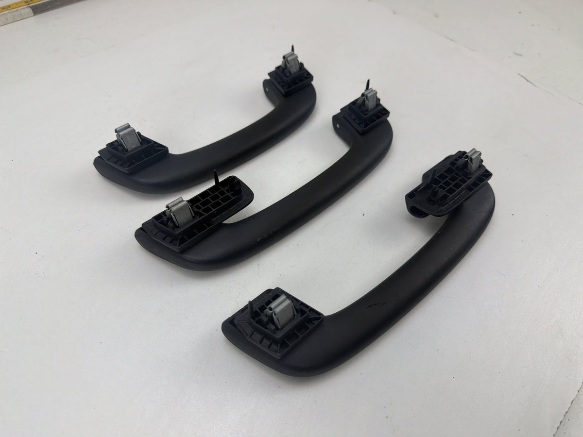 2011-2013 BMW 550i xDrive Roof Interior Grab Handles Pull Straps Set of 3 OEM