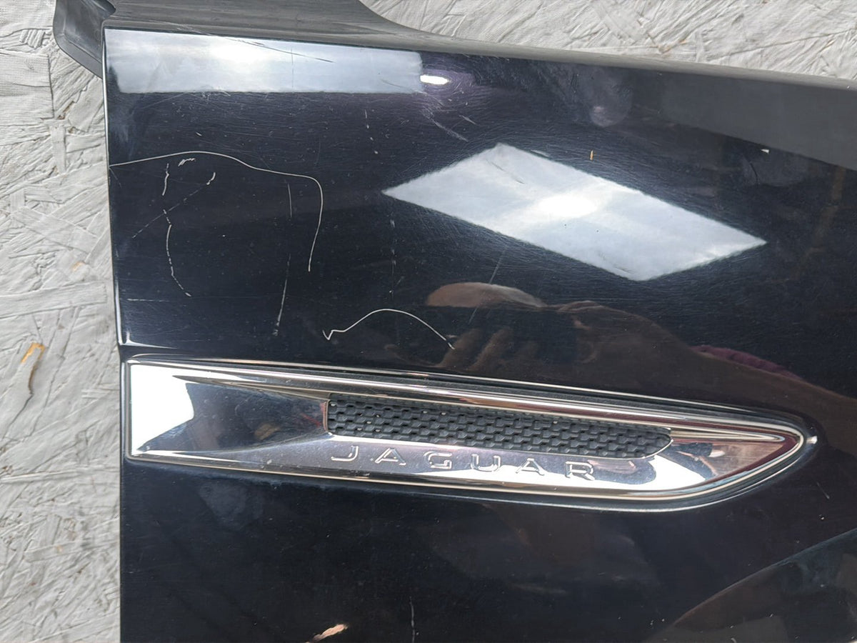 2017-2020 Jaguar F-Pace Front Right Passenger Side Fender Vent Chrome Trim OEM