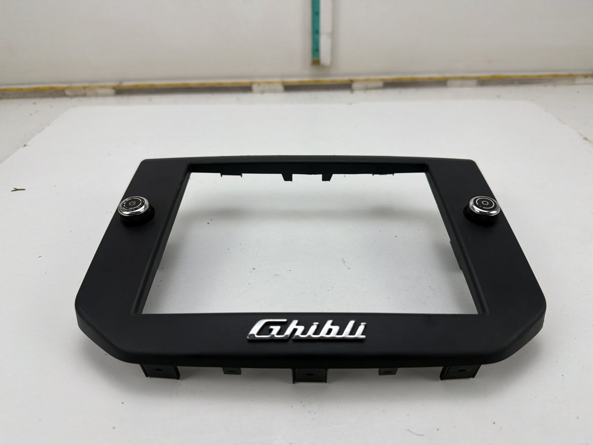 2014-2020 Maserati Ghibli III M157 Radio Screen Display Lower Cover Bezel OEM