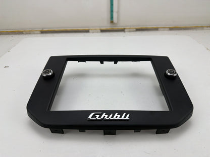 2014-2020 Maserati Ghibli III M157 Radio Screen Display Lower Cover Bezel OEM