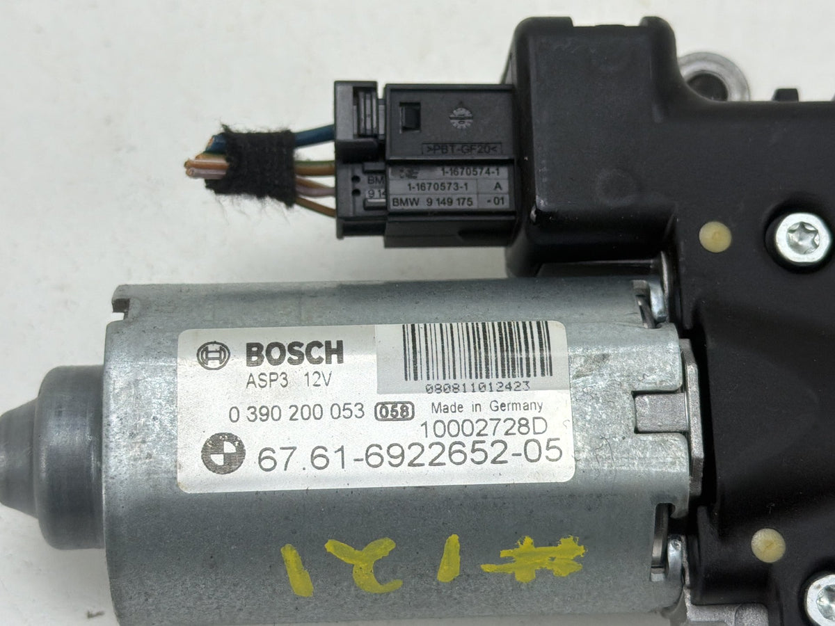 2007-2013 BMW X5 Sunroof Motor Actuator 67616922652 OEM