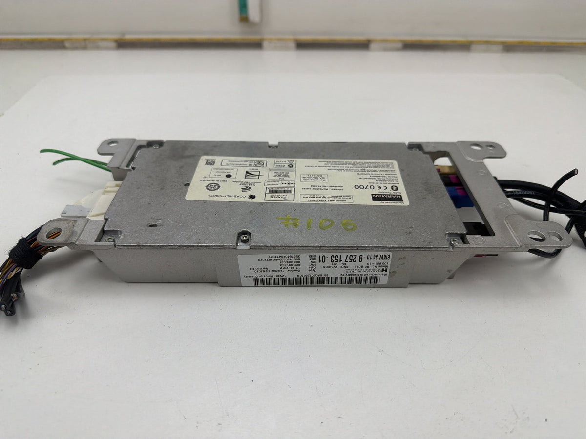 2011-2016 BMW 550i xDrive Telematics Bluetooth Communication Control Module OEM
