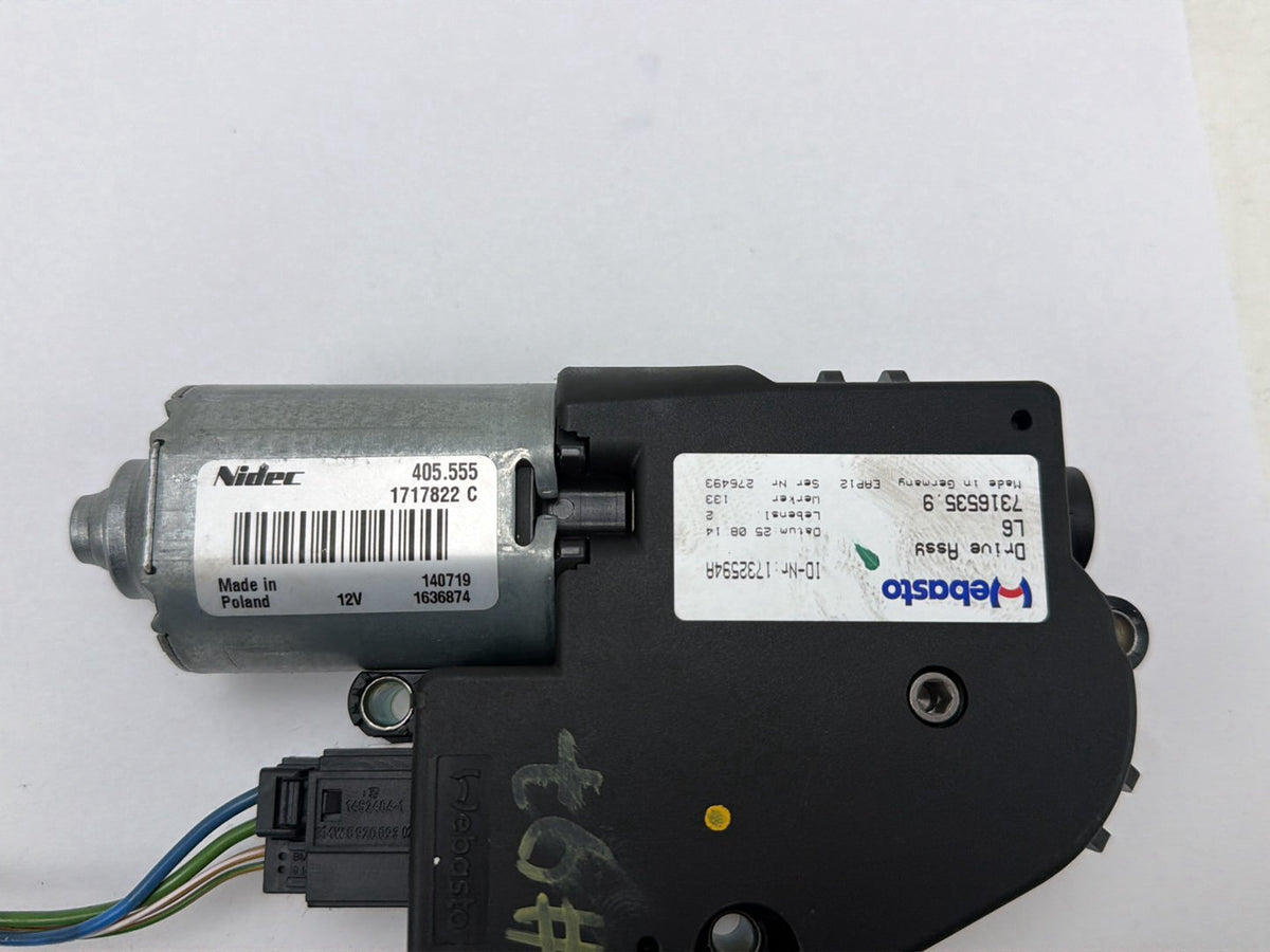 2013-2017 BMW X3 F25 Sunroof Moonroof Motor 1717822 C OEM