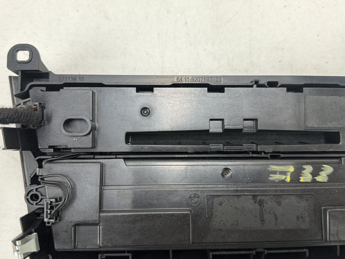 2014-2016 BMW 228i F22 Radio AC Heater Climate Control Switch Panel 9207197 OEM