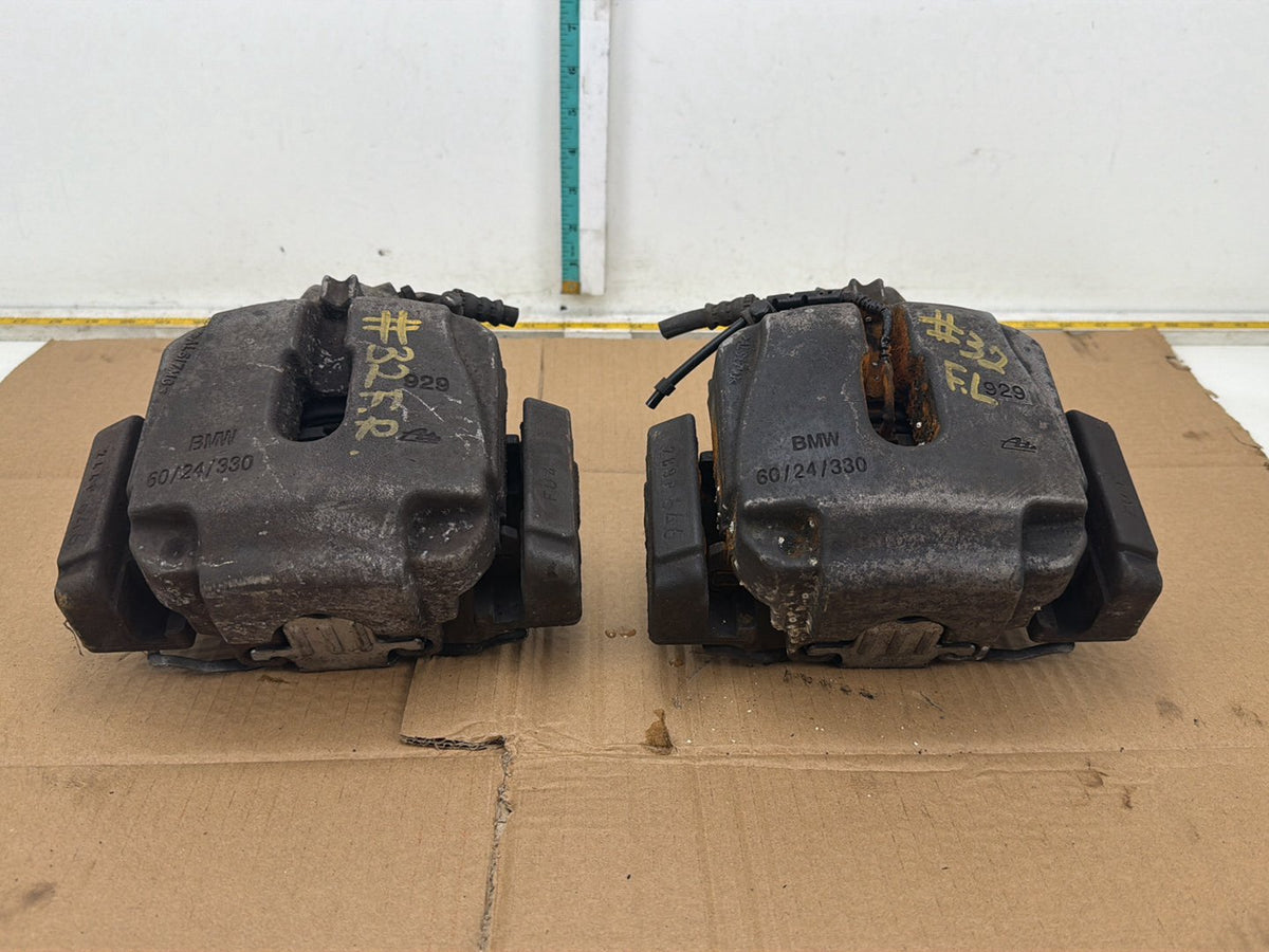 2012-2016 BMW 528i F10 Front Left & Right Brake Caliper Housing OEM