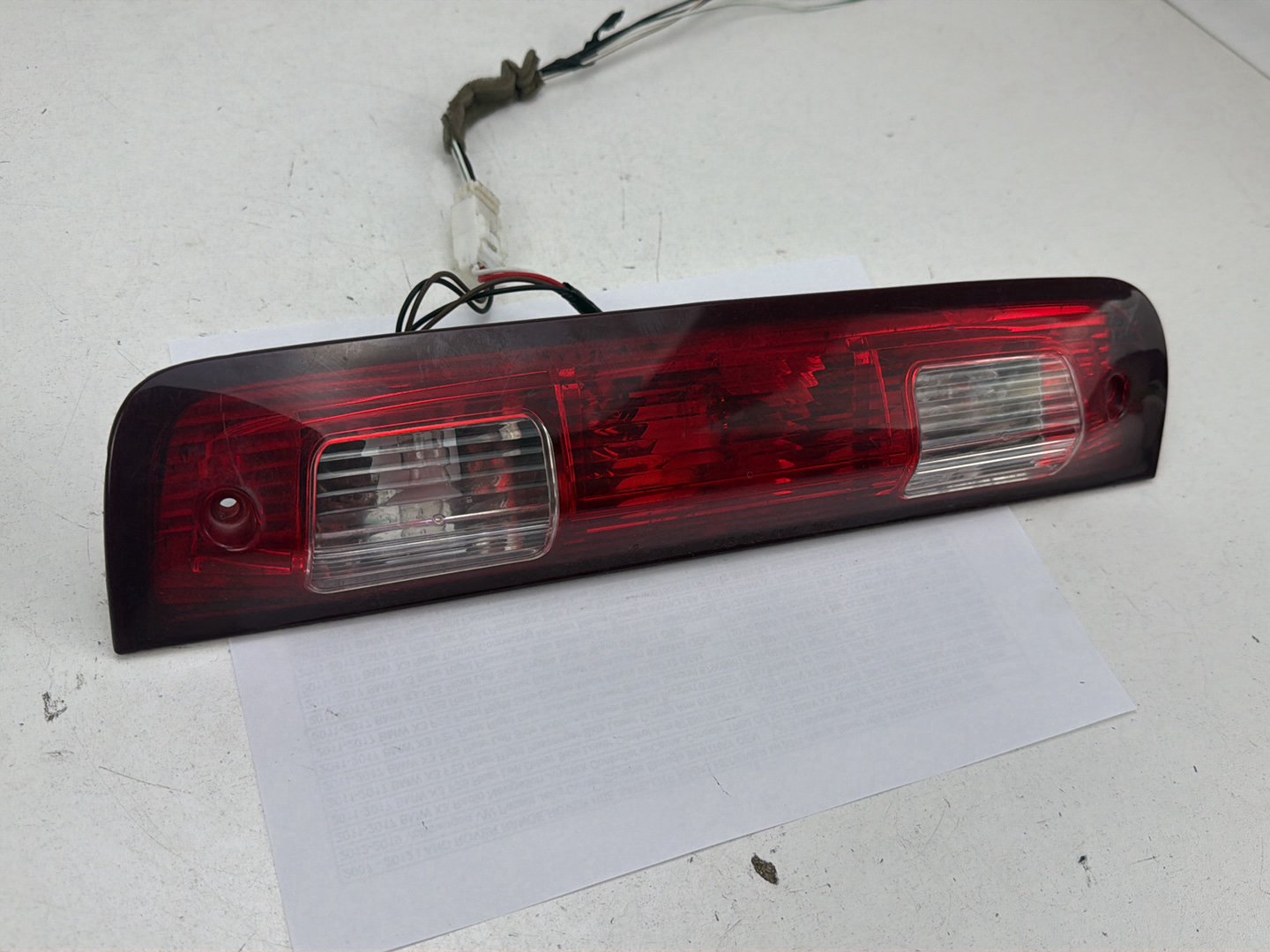 2013-2018 Ram 1500 Rear Centre High Mount Third Brake Tail Light Cargo Lamp OEM