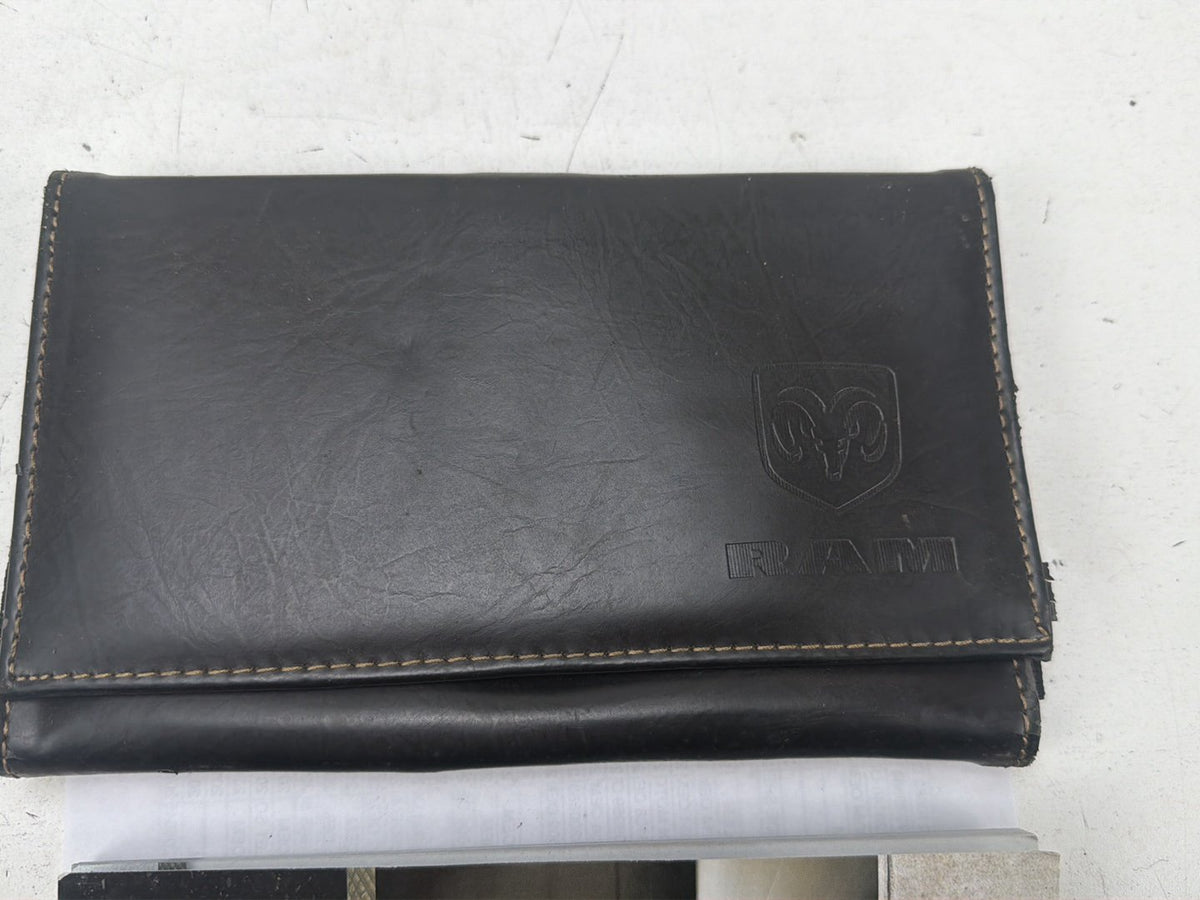 2013 Ram 1500 Owner's Manual User Guide Portfolio Case Set OEM