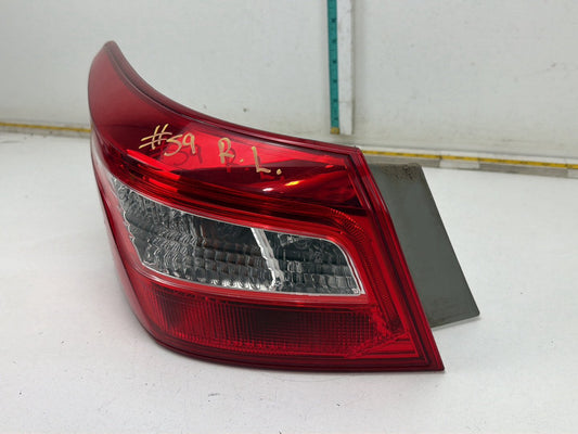 2016-2019 Nissan Sentra Left Driver Side Quarter Panel Mounted Tail Light OEM