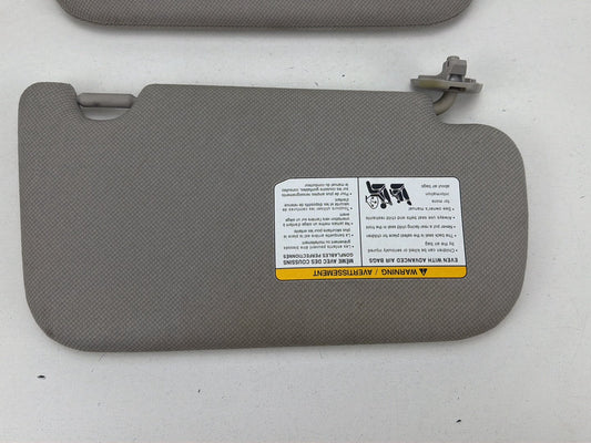 2013-2019 Nissan Sentra Front Left & Right Side Sun Visor Set of 2 OEM