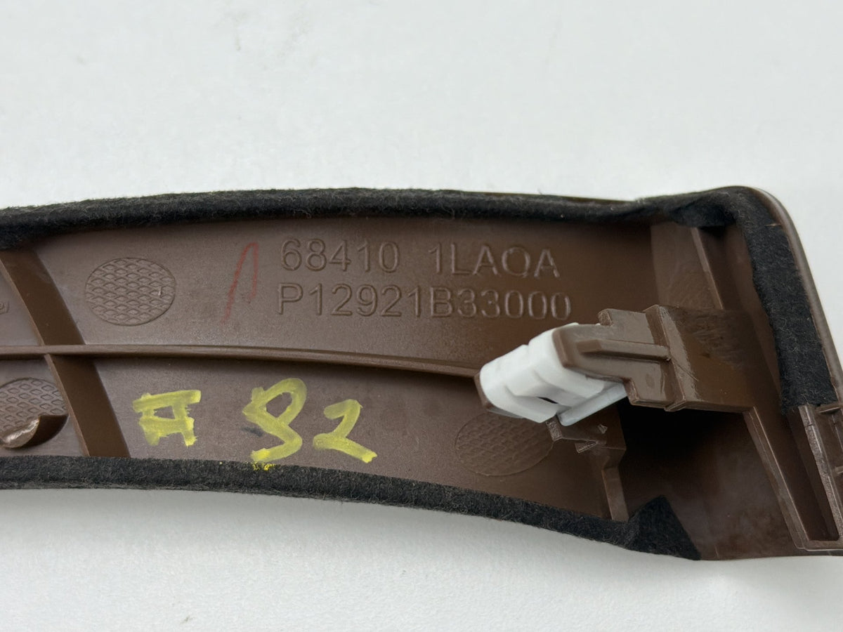 2011-2017 Infiniti QX56-Front Left Side Dash Wood Trim Molding 68410-1LAO1 OEM