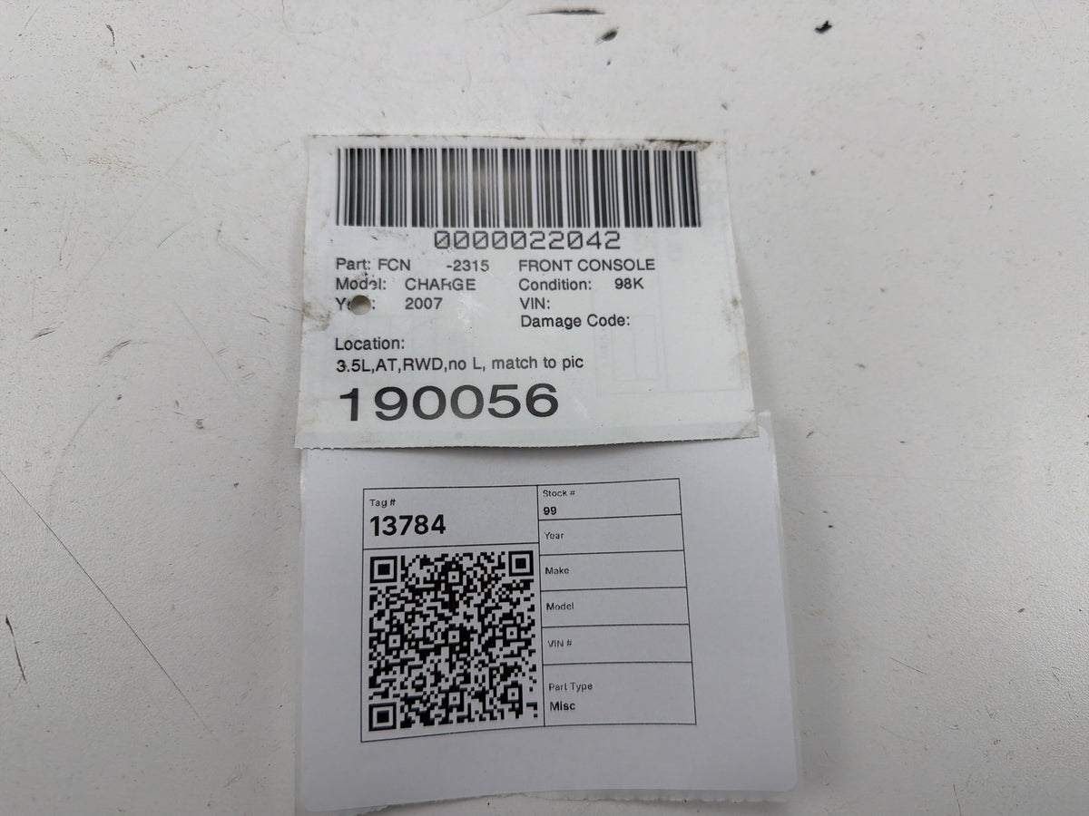 2005-2007 Dodge Charger Automatic Transmission Floor Gear Shifter Selector OEM