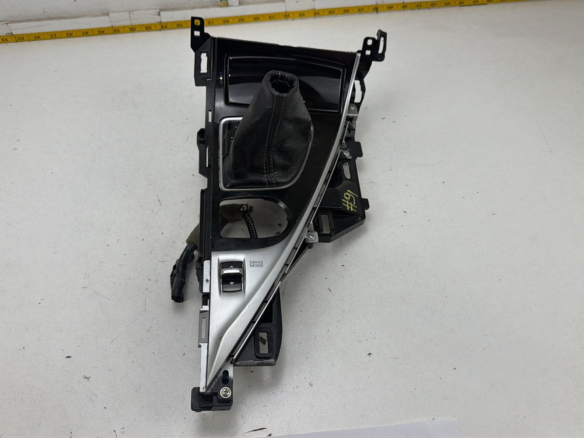 2014-2020 Infiniti Q50 V37 Center Console Shifter Trim Bezel OEM