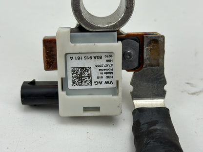 2013-2017 Audi Q5 8R Negative Battery Cable Wire With Sensor OEM