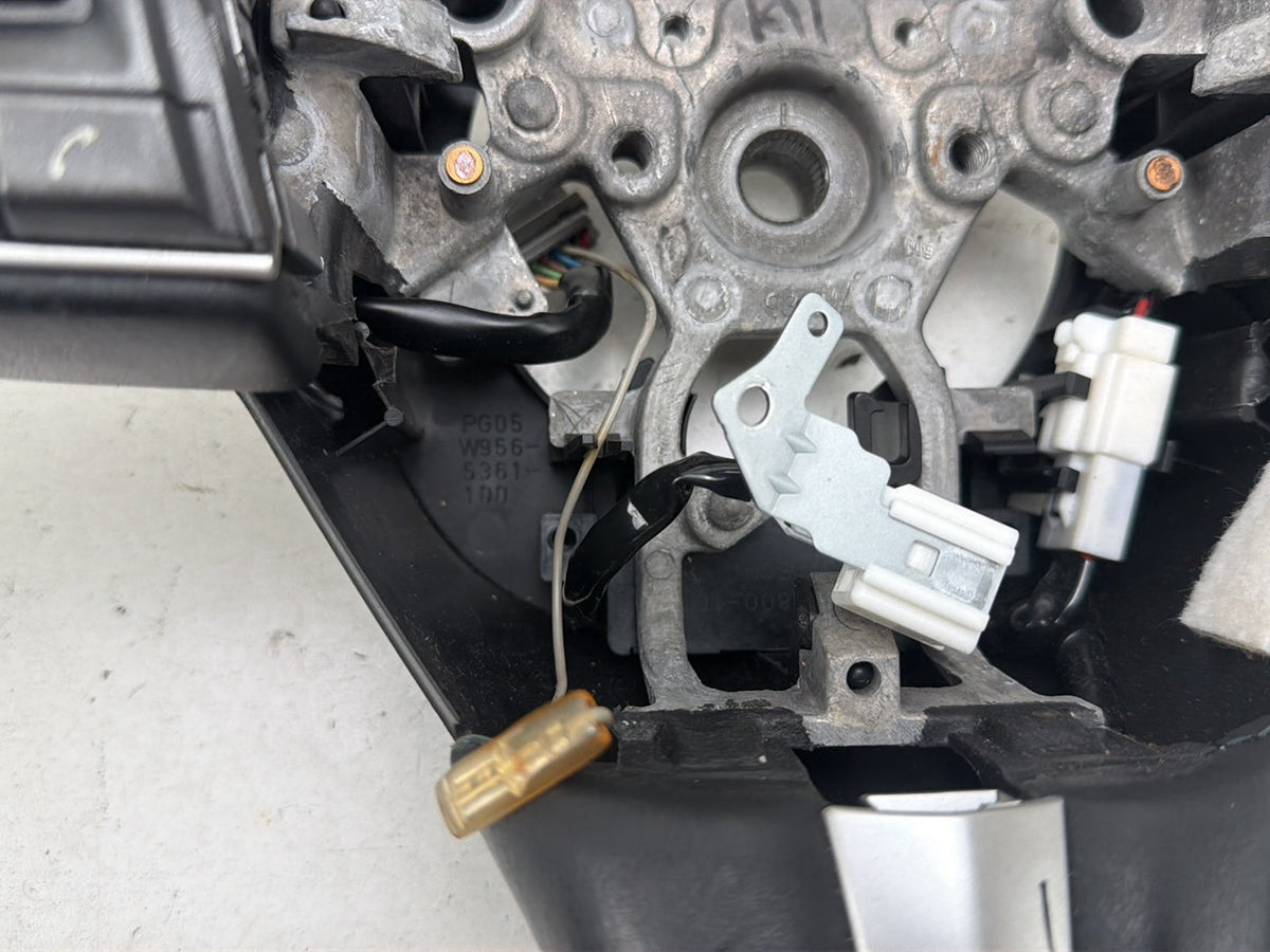 2014-2021 Infiniti Q50 Leather Steering Wheel Controls Switches OEM