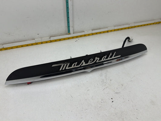2014-2017 Maserati Ghibli Trunk Lid Moulding Trim Panel 670071822 OEM