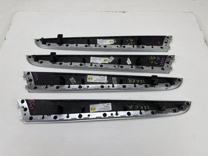 2013-2017 Audi Q5 8R Interior Door Card Wood Trim Inlay Panels Moldings Set OEM
