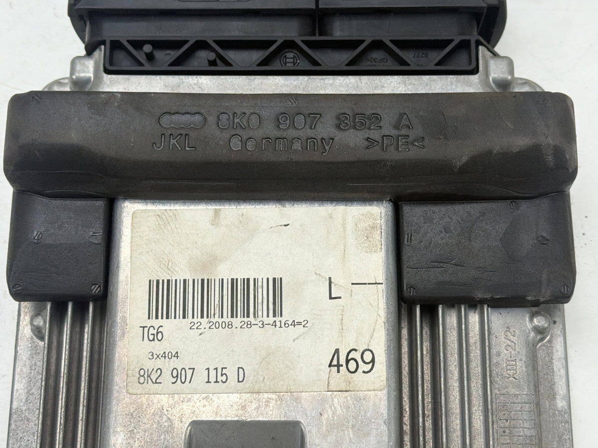 2009 Audi A4 Sedan Engine Computer Control Module ECU 8K2907115D OEM
