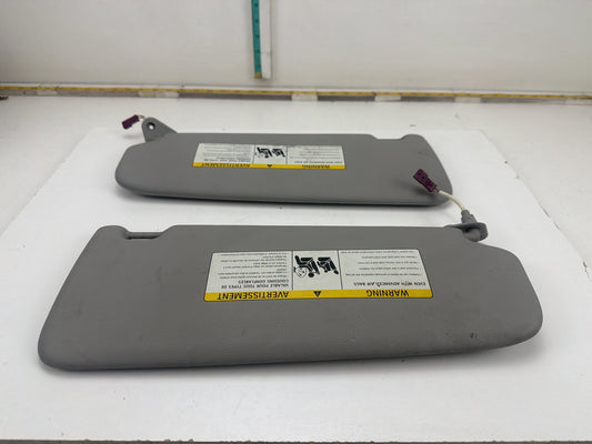 2009-2011 BMW 335i xDrive Front Right & Left Side Sun Visor Pair OEM