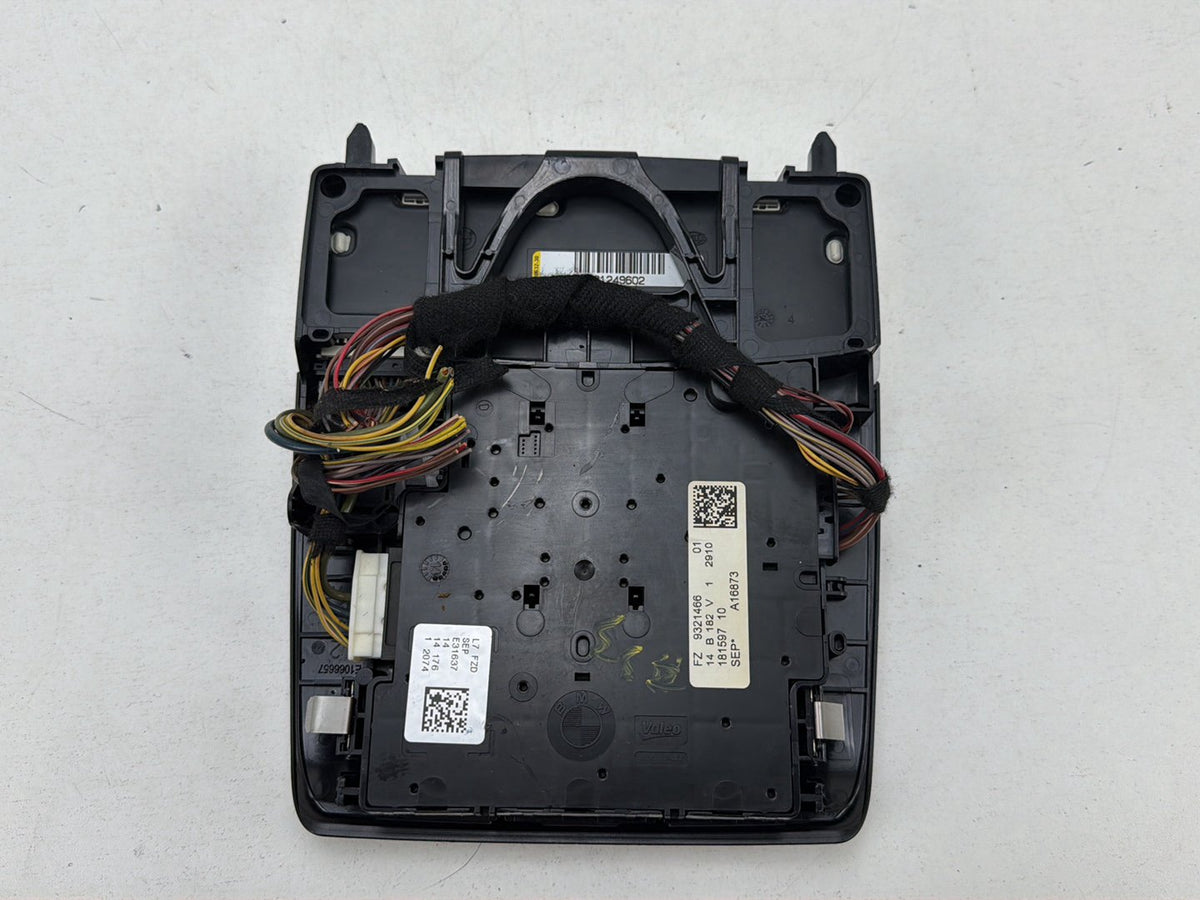 2012-2015 BMW 228i F22-Overhead Console Dome Light Sunroof Switch 9321466 OEM