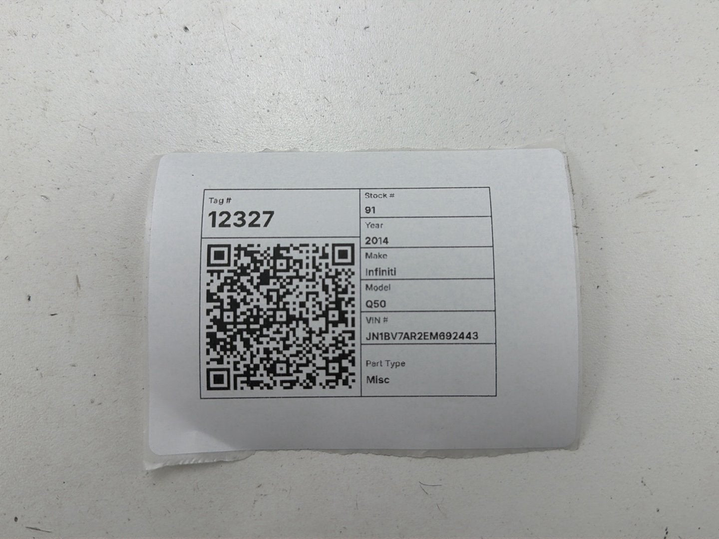 2014-2020 Infiniti Q50 V37 Telematics Communication Control Unit 283B0-3JA2A OEM