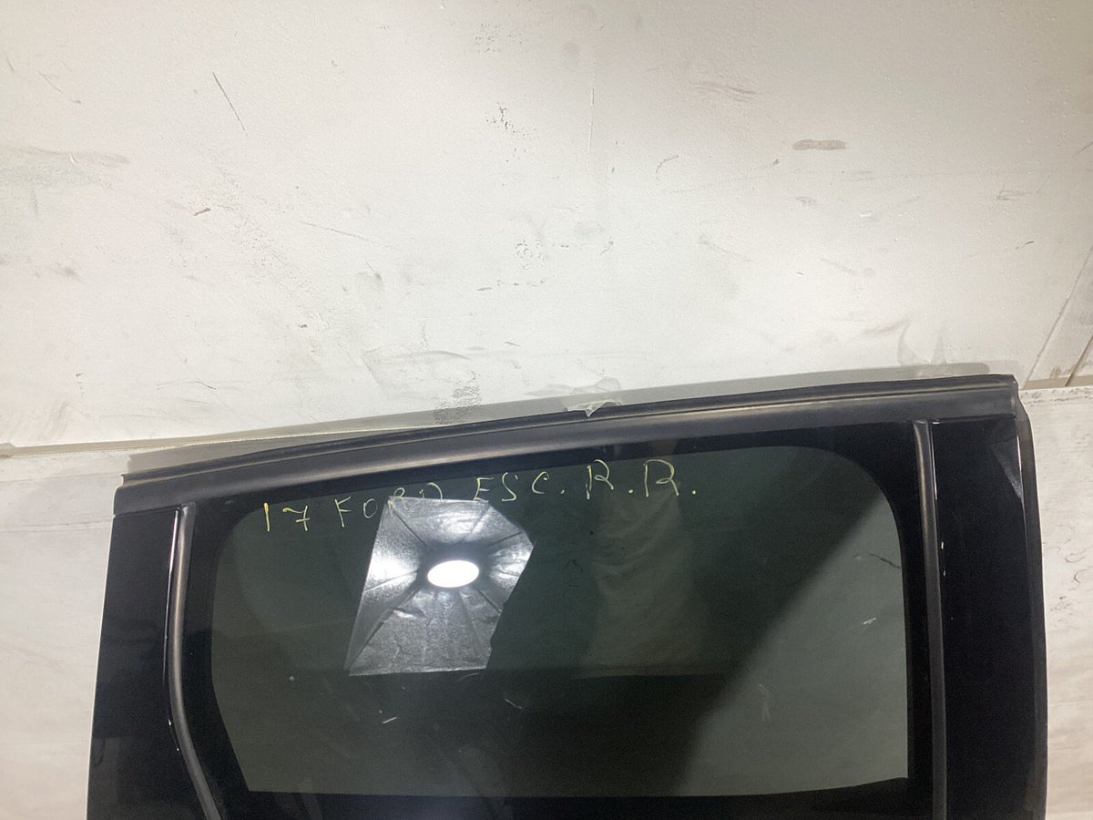 2013-2019 FORD ESCAPE REAR RIGHT PASSENGER SIDE COMLETE DOOR W/ DOOR PANEL OEM.