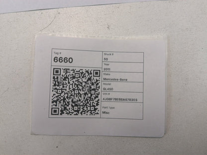 2007-2011 Mercedes-Benz GL450 GL-Class X164-Yaw Turn Rate Sensor A0055422018 OEM