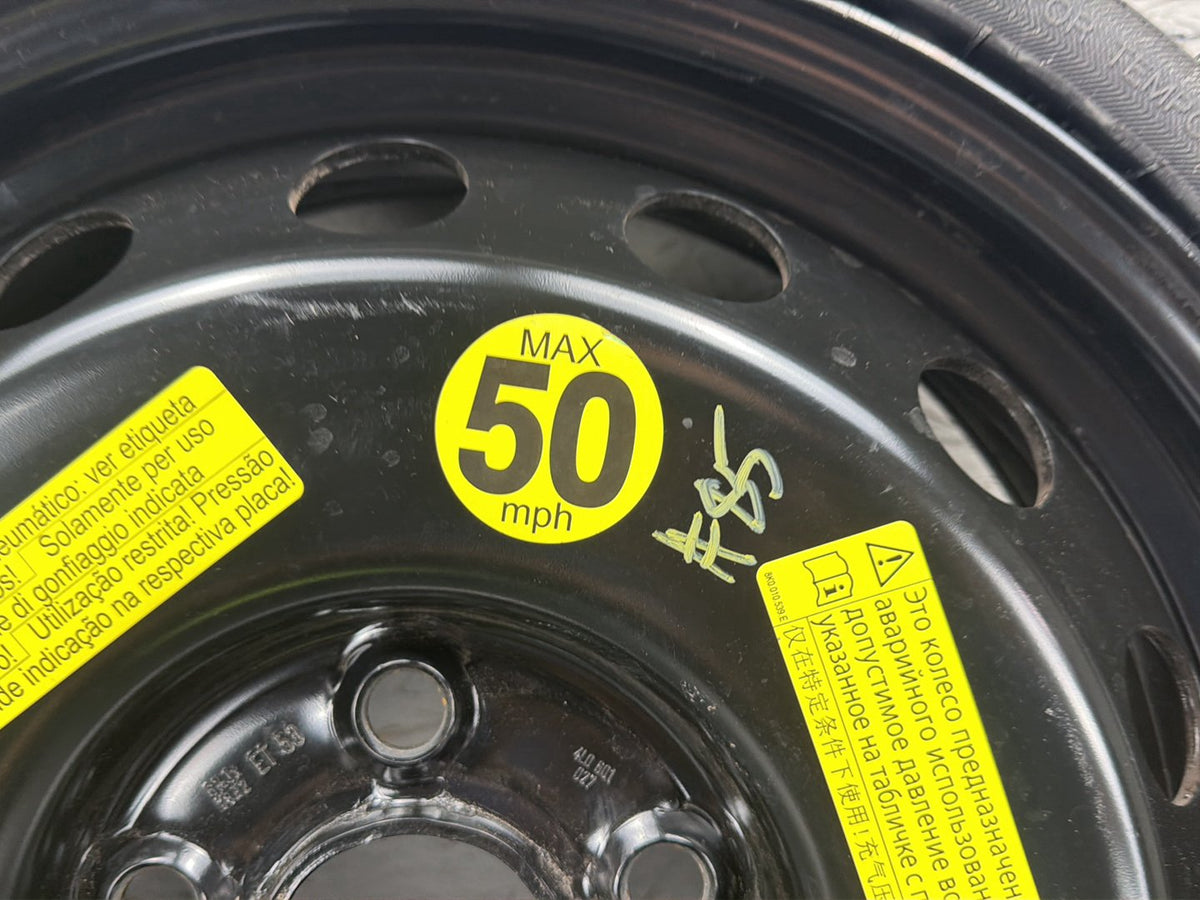 2007-2015 Audi Q7 Emergency Spare Tire Wheel Rim Donut 195/75-18 106P OEM