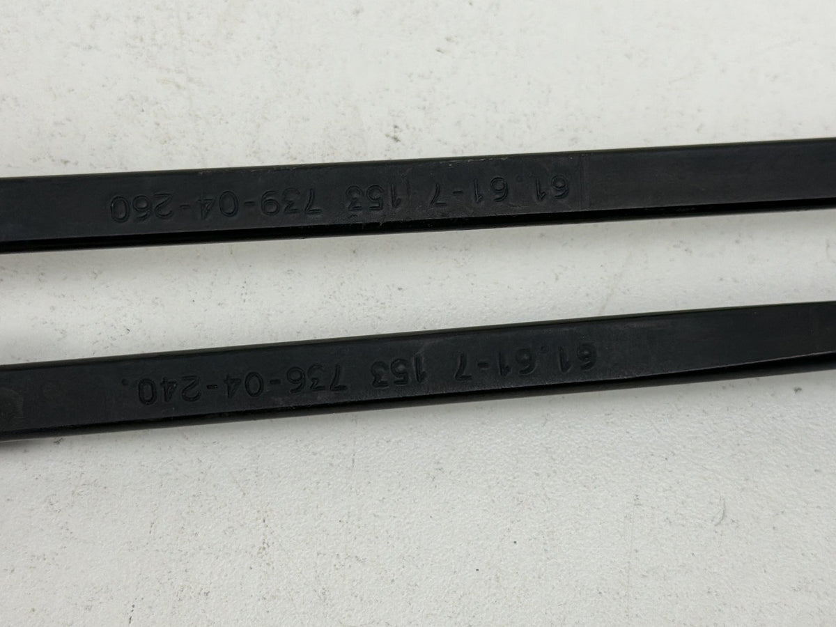 2007-2013 BMW X5 E70 Front Left & Right Side Windshield Wiper Arm Set OEM