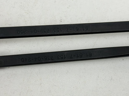 2007-2013 BMW X5 E70 Front Left & Right Side Windshield Wiper Arm Set OEM