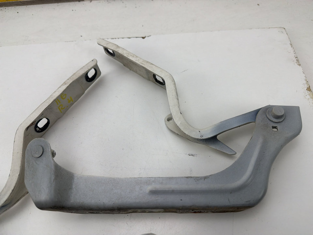 2014-2020 Maserati Ghibli III M157 Left & Right Side Hood Hinge Set of 2 OEM