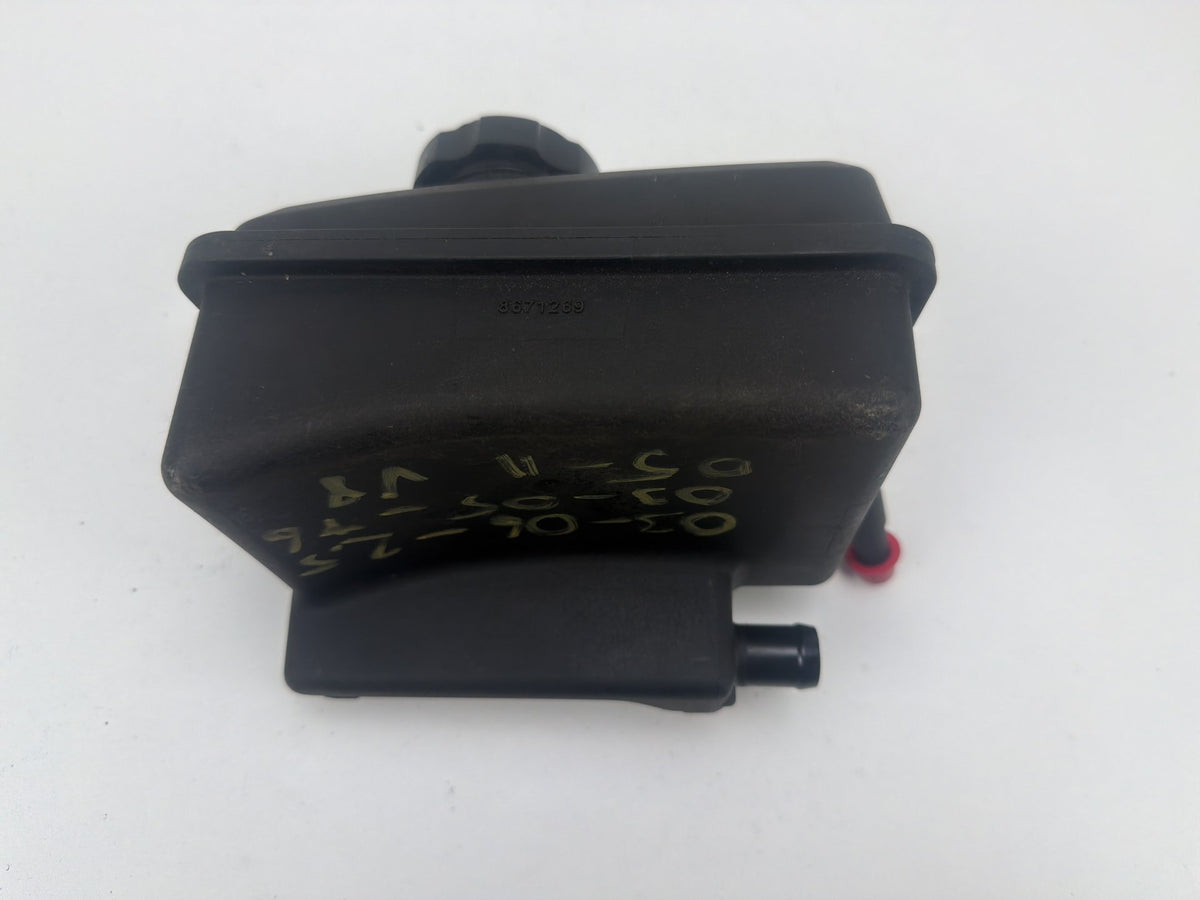 2003-2004 Volvo XC90 Power Steering Fluid Reservoir Bottle w/ Cover Cap OEM