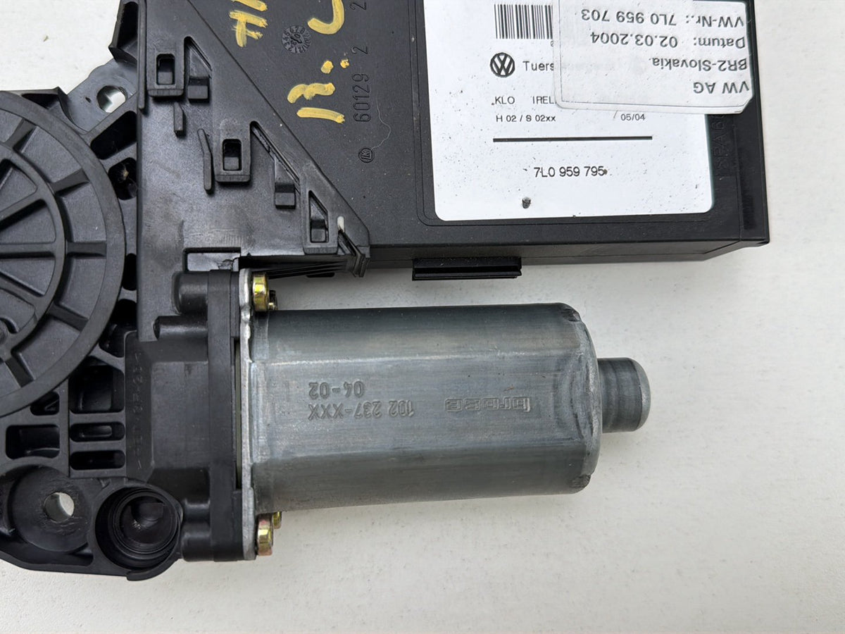 2003-2006 Porsche Cayenne Rear Left Door Window Regulator Motor 7L0959703 OEM