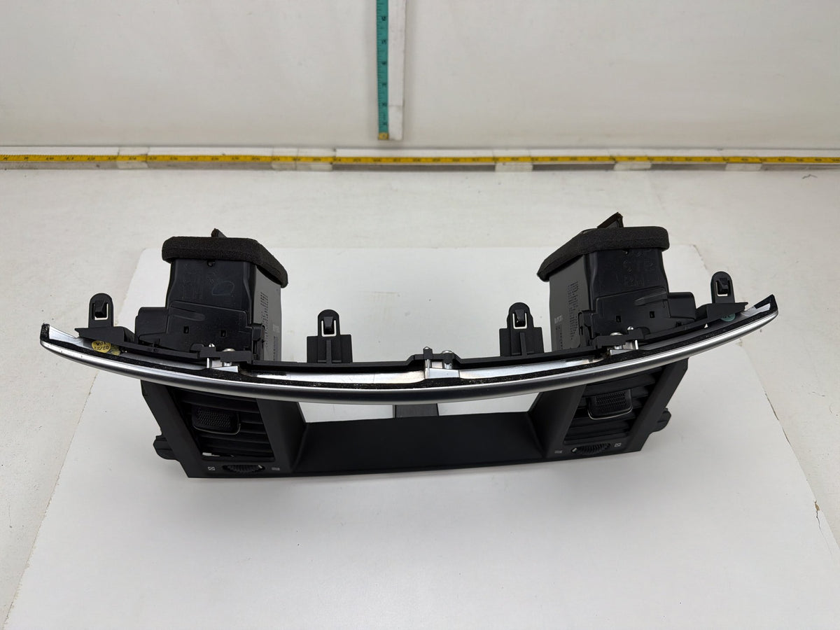 2011-2013 Infiniti QX56 Center Dash Display Bezel Trim & Air Vent Grille OEM