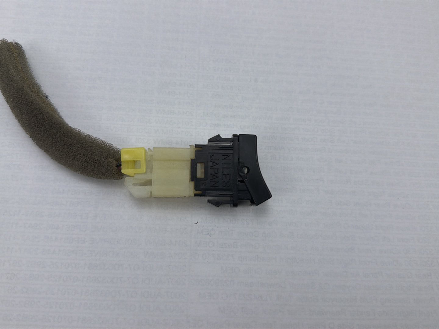 2014-2020 Infiniti Q50 V37 Glove Box Trunk Opener Cancel Toggle Switch Button OEM