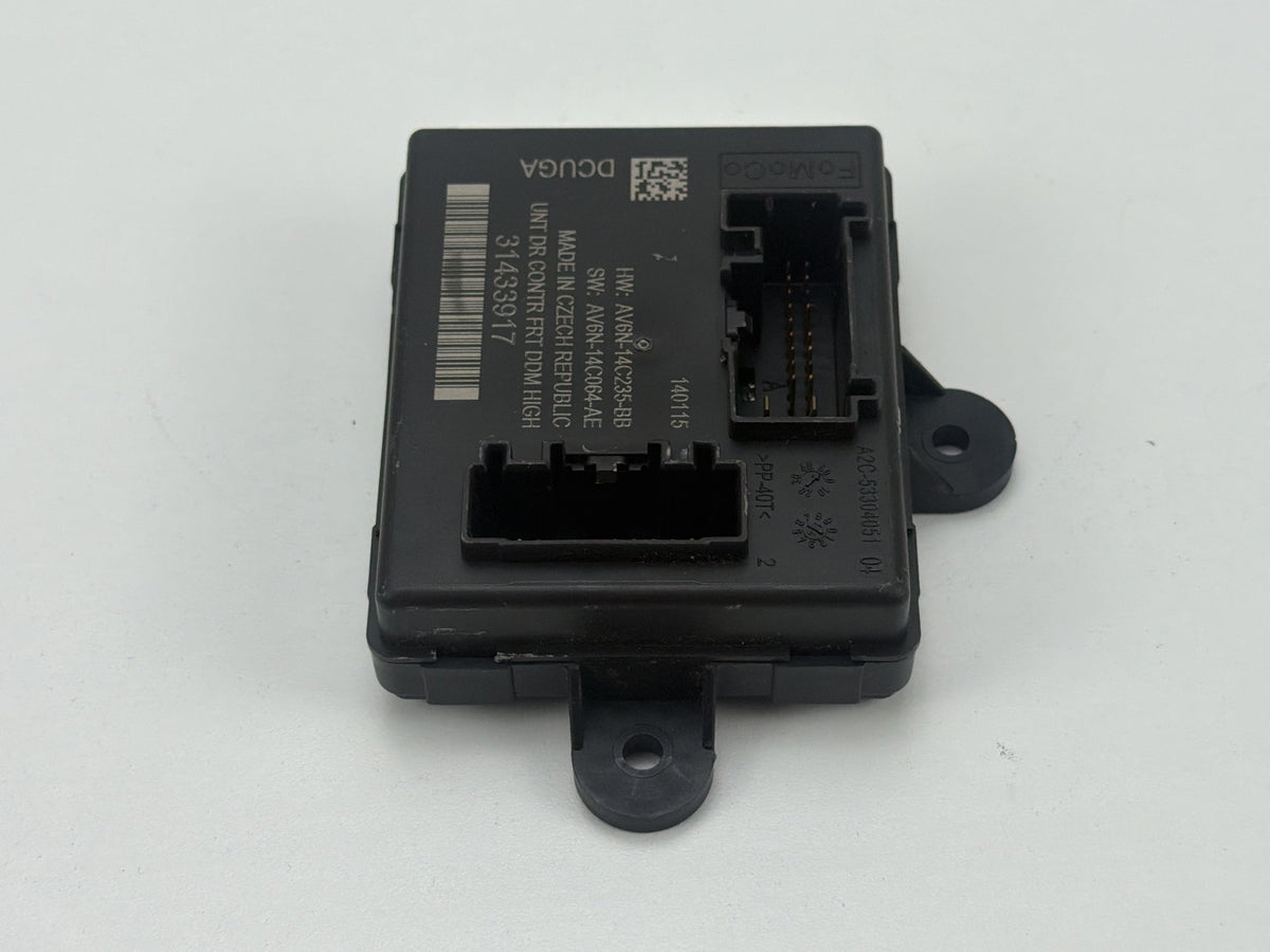 2011-2018 Volvo S60 Front Left Driver Side Door Control Module ECU 31433917 OEM