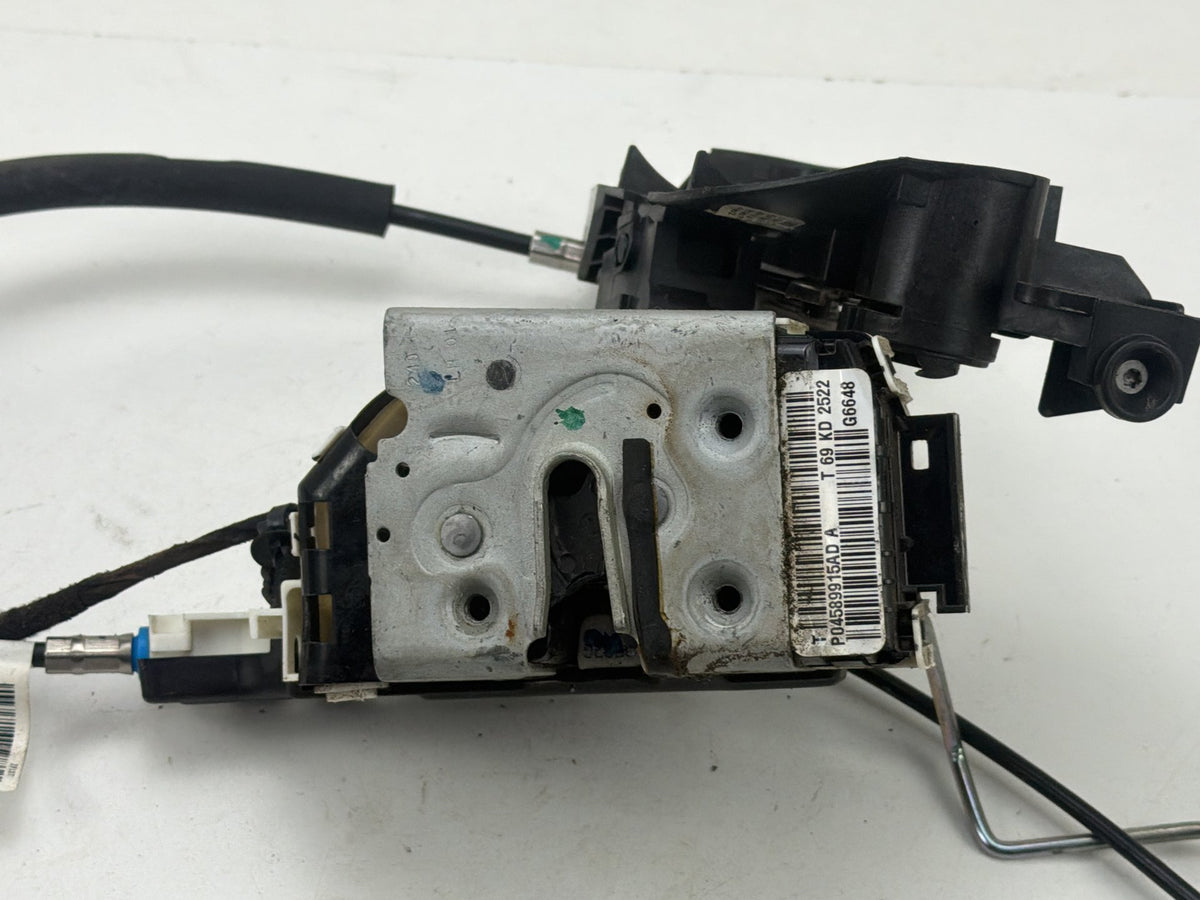 2013-2016 Dodge Charger Left Rear Door Lock Actuator w/ Bracket 04589915AD OEM