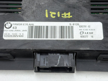 2010-2013 BMW X5 E70 Footwell Light Control Module 9263791 OEM