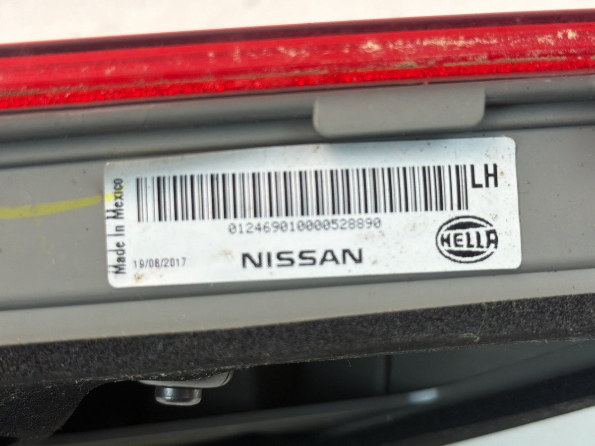 2016-2019 Nissan Sentra Rear Left Driver Side Inner Trunk Tail Light OEM