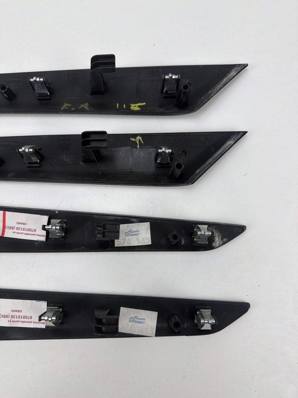 2014-2017 Maserati Ghibli Interior Door Trim Panels Set of 4 670015139 OEM