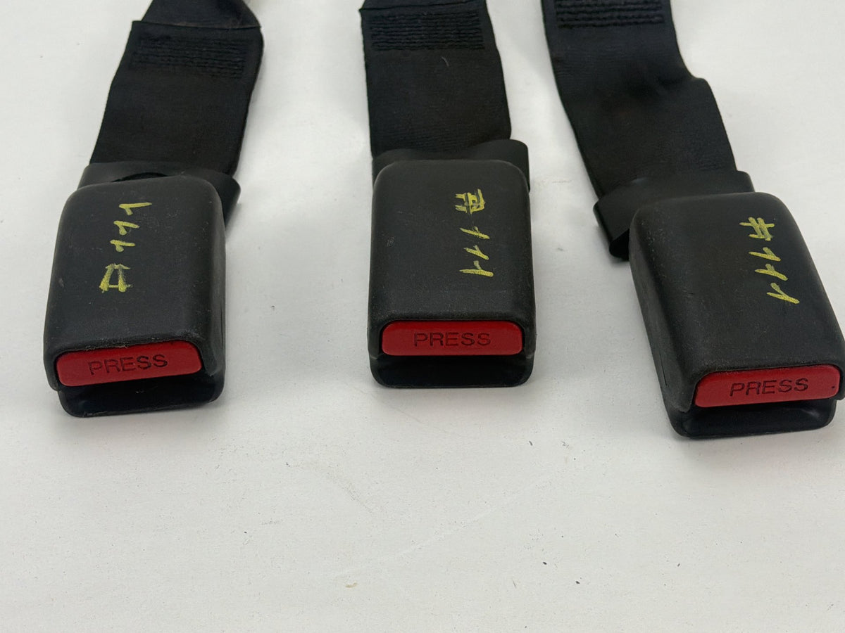 2013-2019 Nissan Sentra Rear Seat Belt Buckle Set Black OEM