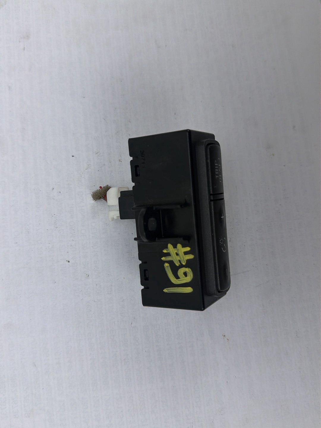 2014-2020 Infiniti Q50 V37 Instrument Cluster Trip Reset & Dimming Switch OEM