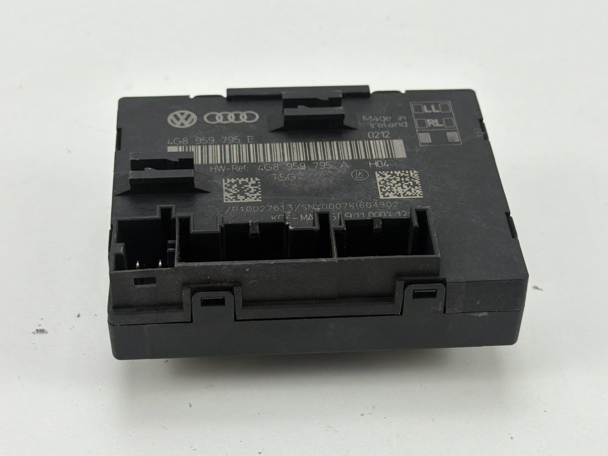 2012-2018 Audi A7 Quattro Rear Left Side Door Control Module 4G8 959 795 E OEM