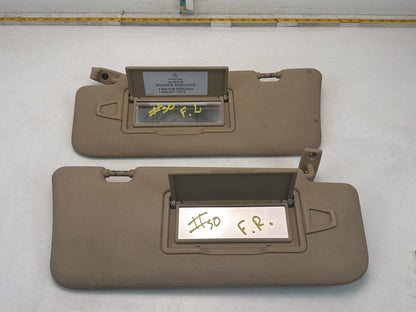 2007-2012 Mercedes-Benz GL450 GL-Class X164 Front Right-Left Sun Visor Pair OEM