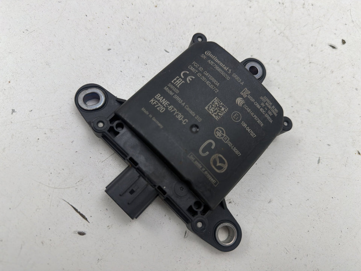 2017-2018 Mazda 3 Rear Left Side Blind Spot Radar Sensor Module BANE-67Y30-C OEM