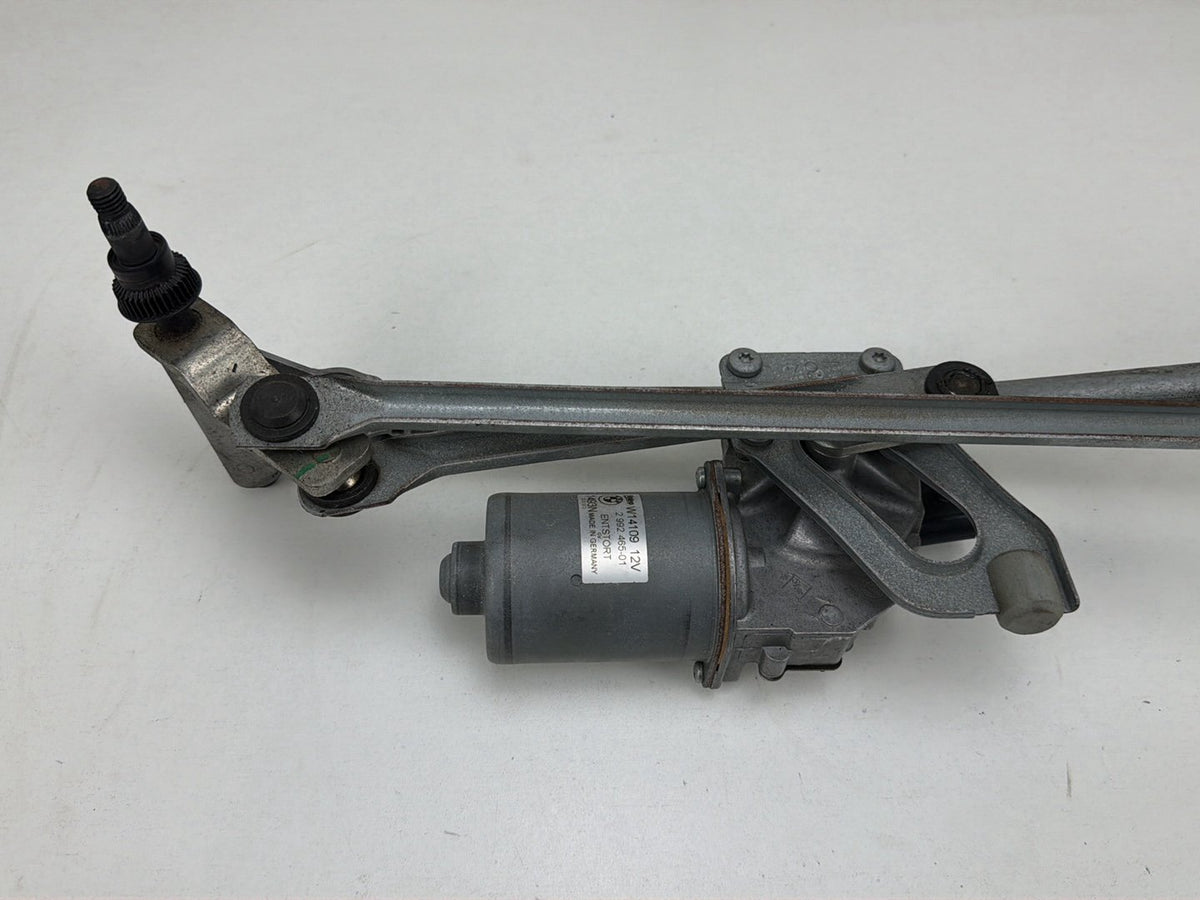 2010-2015 BMW X1 E84 Front Windshield Wiper Motor Transmission Linkage Assembly