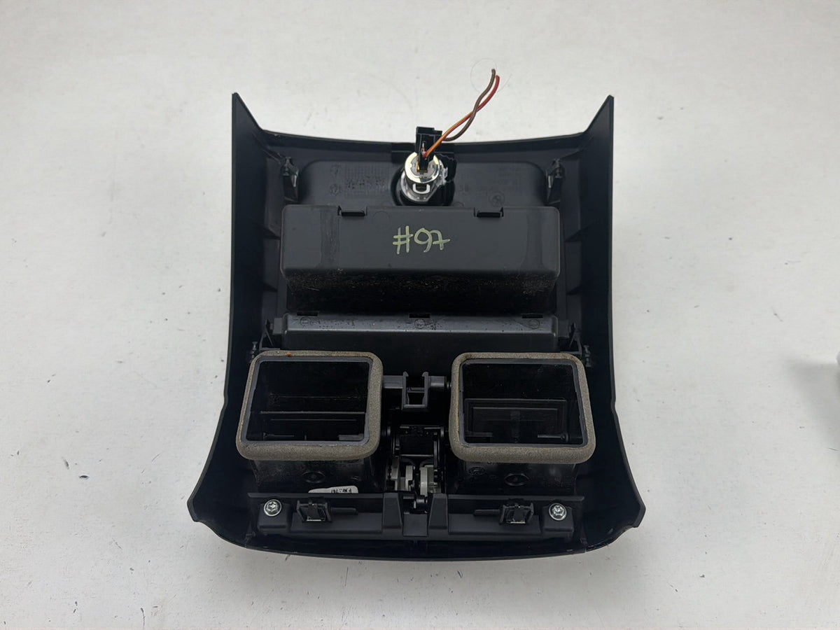 2011-2016 BMW 550i xDrive Rear Center Console Air Vent Trim Cover Panel OEM
