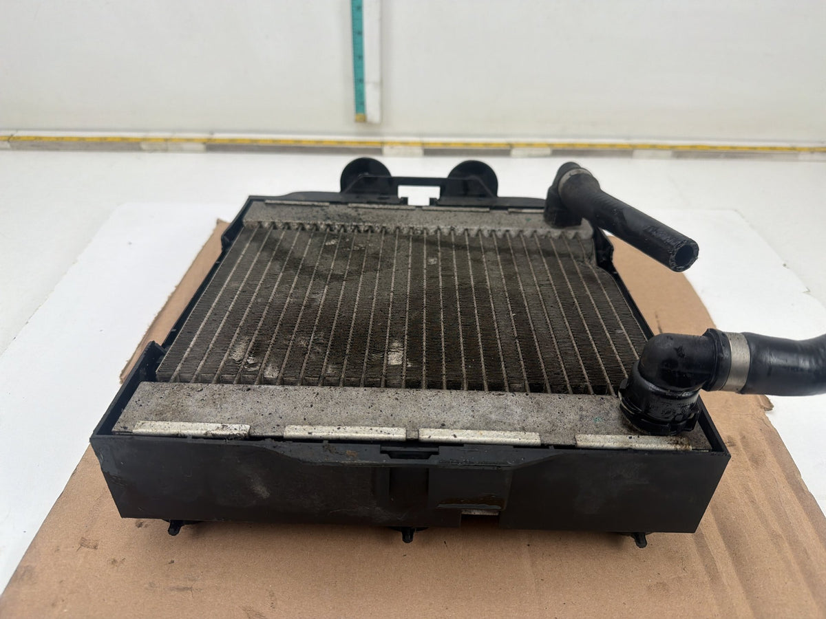 2011-2016 BMW 550i xDrive Front Left Side Auxiliary Engine Cooling Radiator OEM