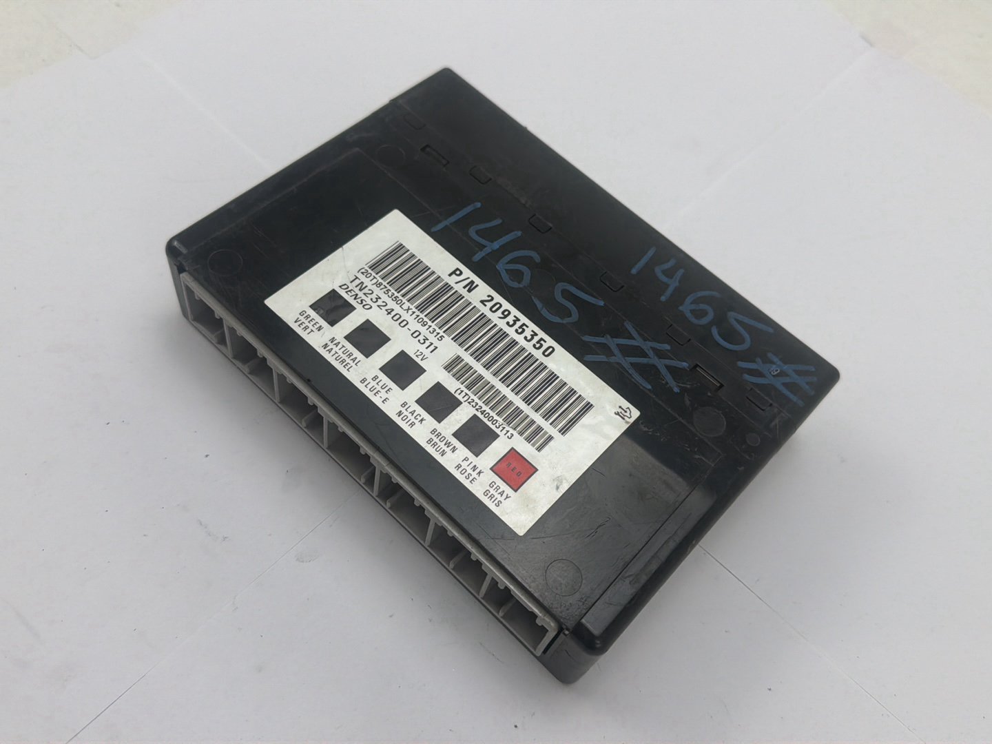 2007-2012 Chevrolet Express 2500 Body Control Module BCM 20935350 OEM